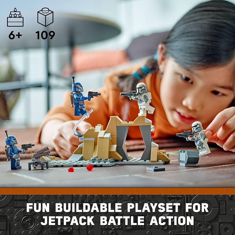 Amazon.com: LEGO Star Wars: The Mandalorian Ambush on